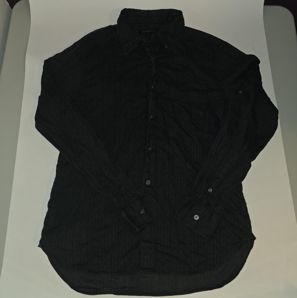 Mens John Varvatos Shirt Size M Black